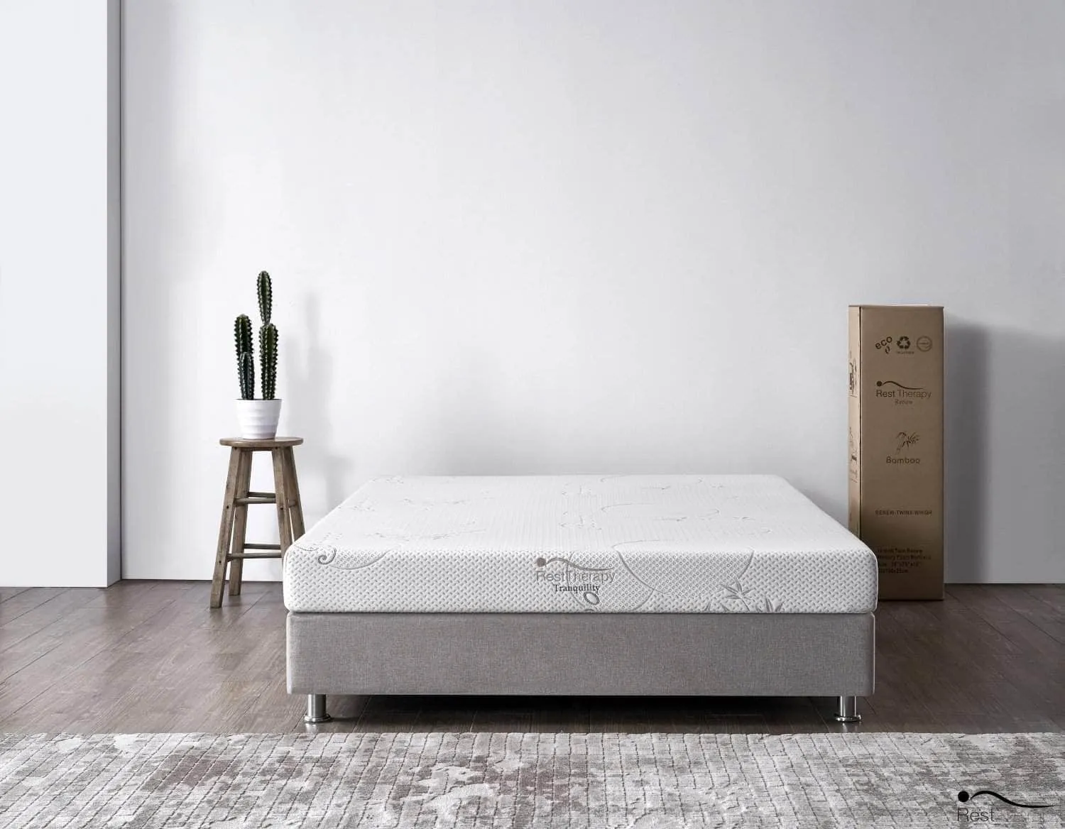 6 Inch Tranquility Bamboo Memory Foam Mattress - Available in 4 Sizes