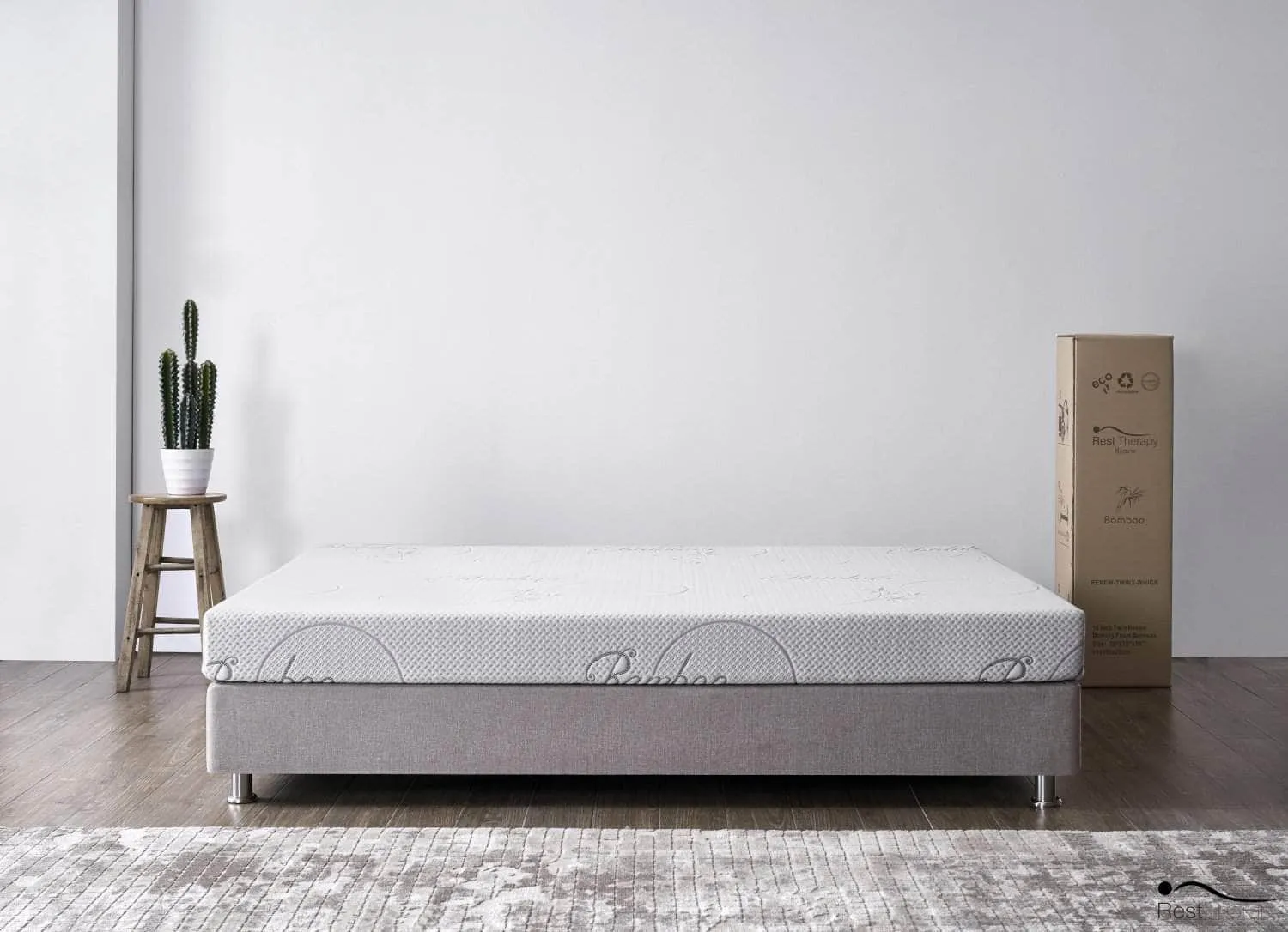 6 Inch Tranquility Bamboo Memory Foam Mattress - Available in 4 Sizes