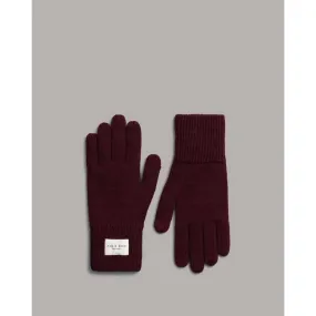 Addison Tech Gloves Burgundy