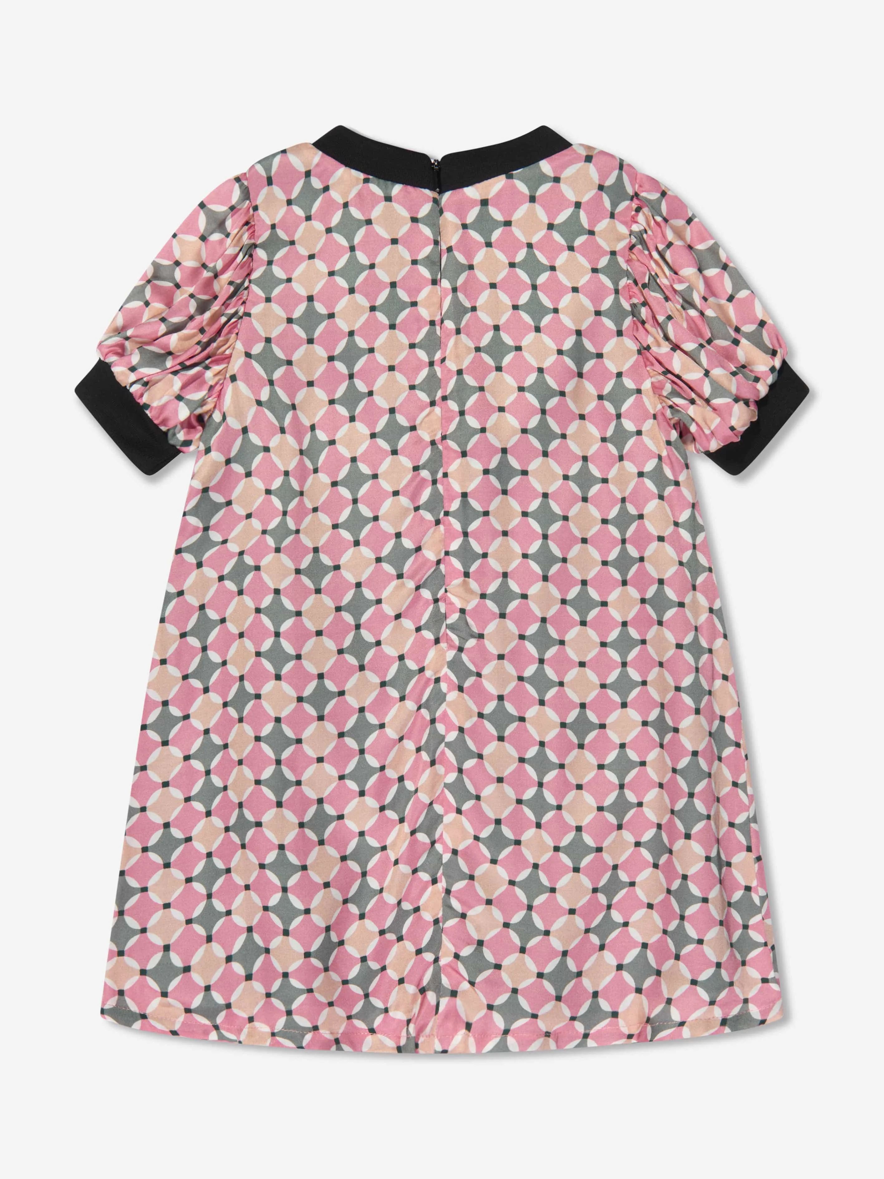 Aigner Girls Patterned Dress in Pink