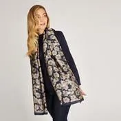 All Over Floral Soft Scarf