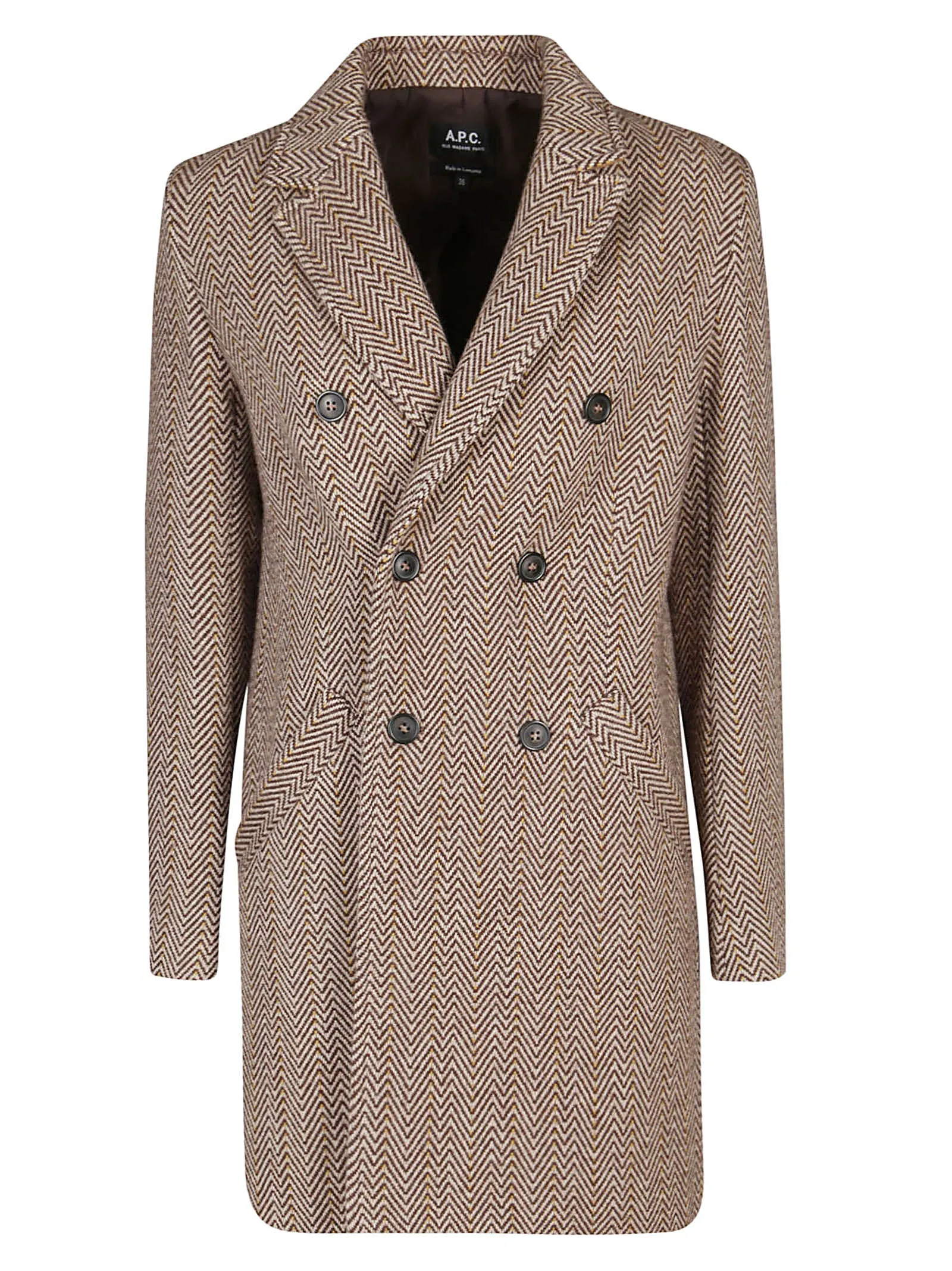 A.P.C. Double-Breasted Tailored Coat