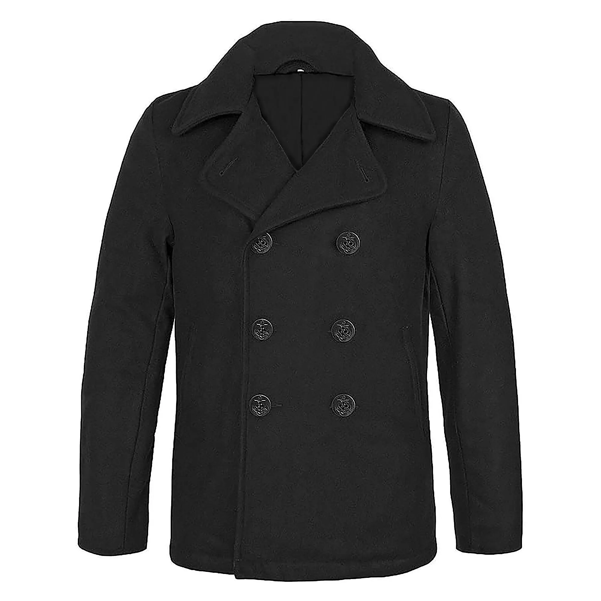 AS-IS NAVY Men's Enlisted Peacoat