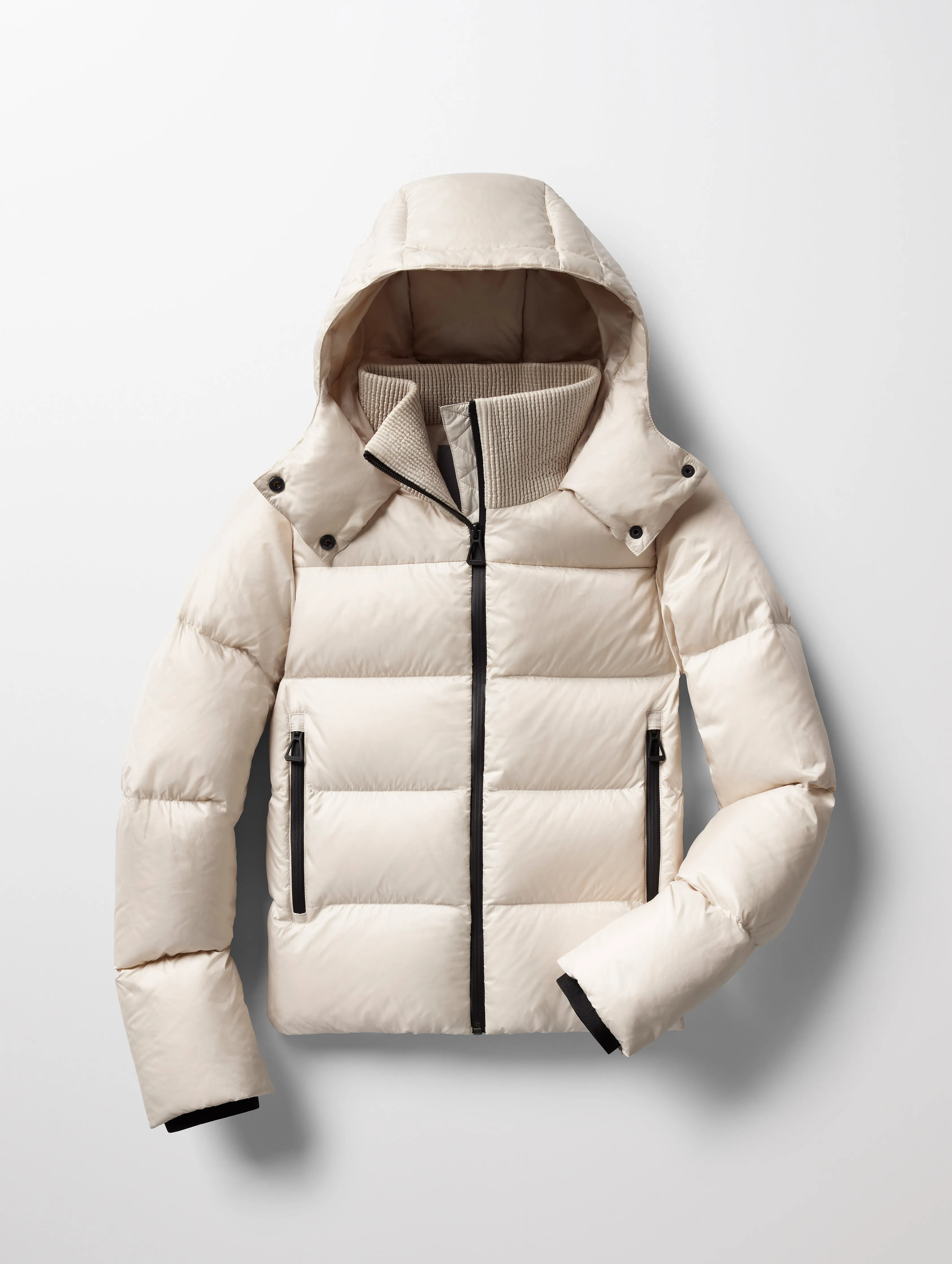 Aura Puffer Jacket - Bone