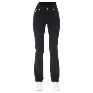 Baldinini Trend Black Cotton Women Jeans