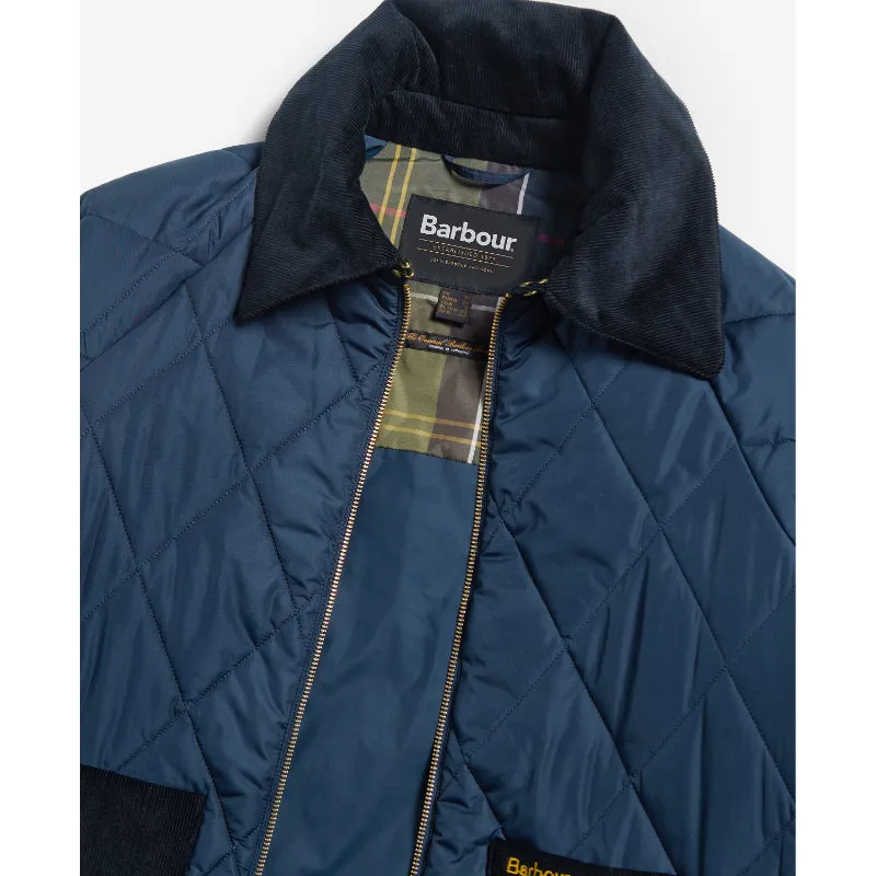 Barbour Dalroy Quilt Ladies Jacket - Navy/Classic