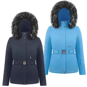 Belted Stretch Ski Jacket