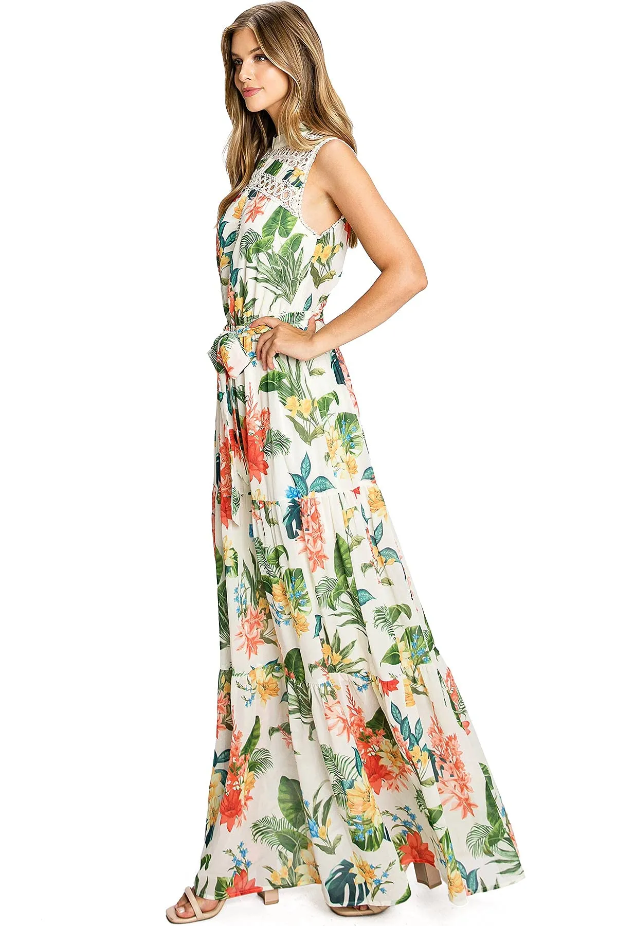 Bird of Paradise Maxi Dress