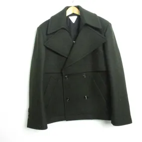 Bottega Veneta Wool Short Coat Green