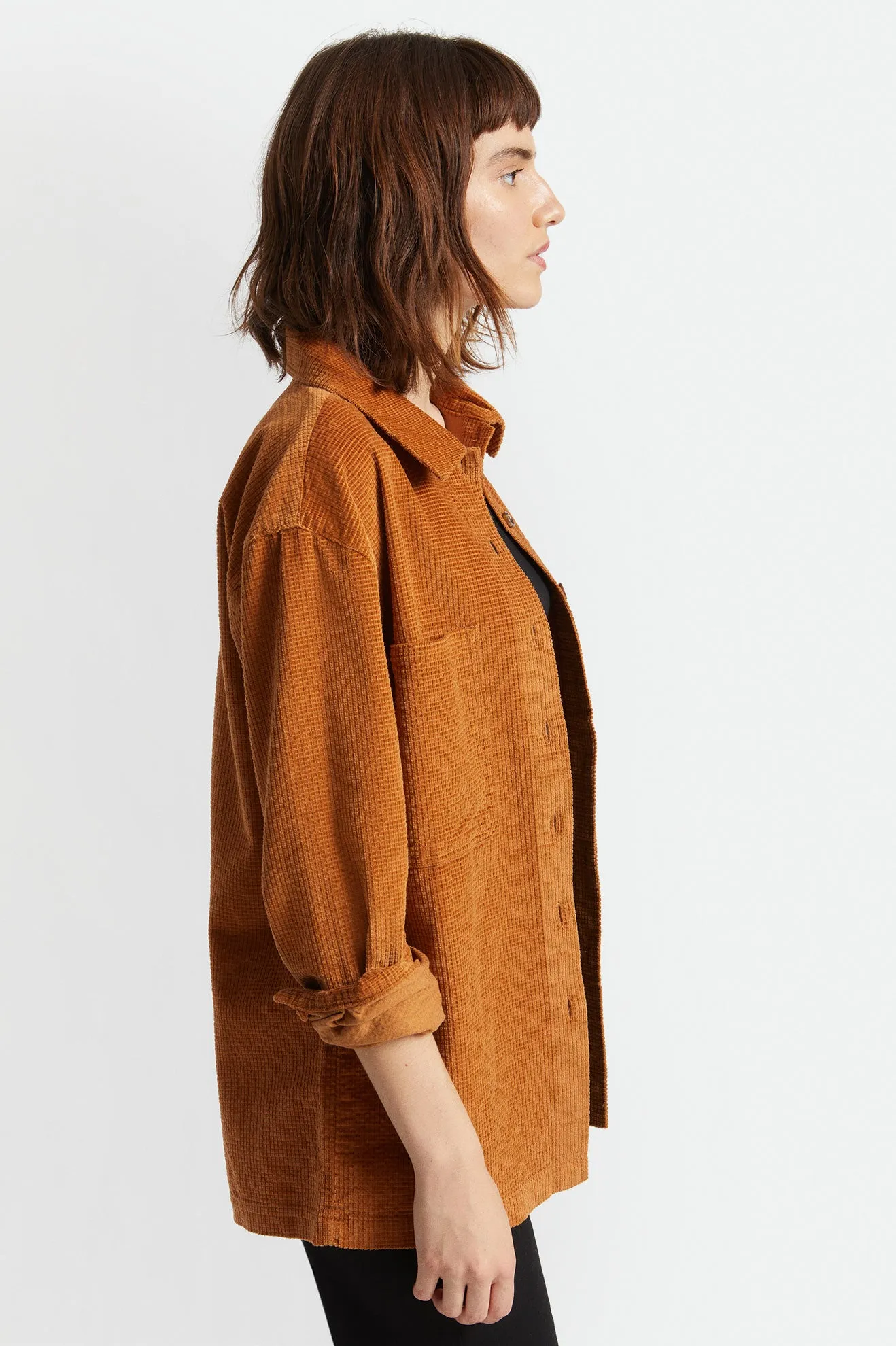 Bowery Tunic Overshirt - Lion