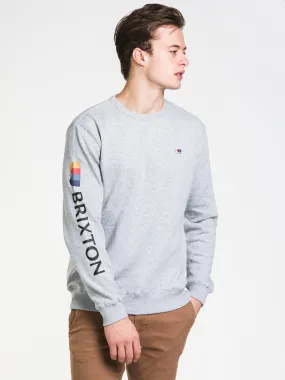 BRIXTON ALTON CREWNECK  - CLEARANCE