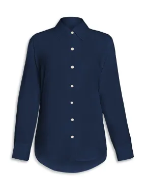 Brizo Bamboo Twill Button Down - Navy