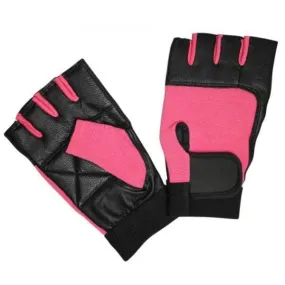 Bronx Euro Pink Weight Lifting Gloves