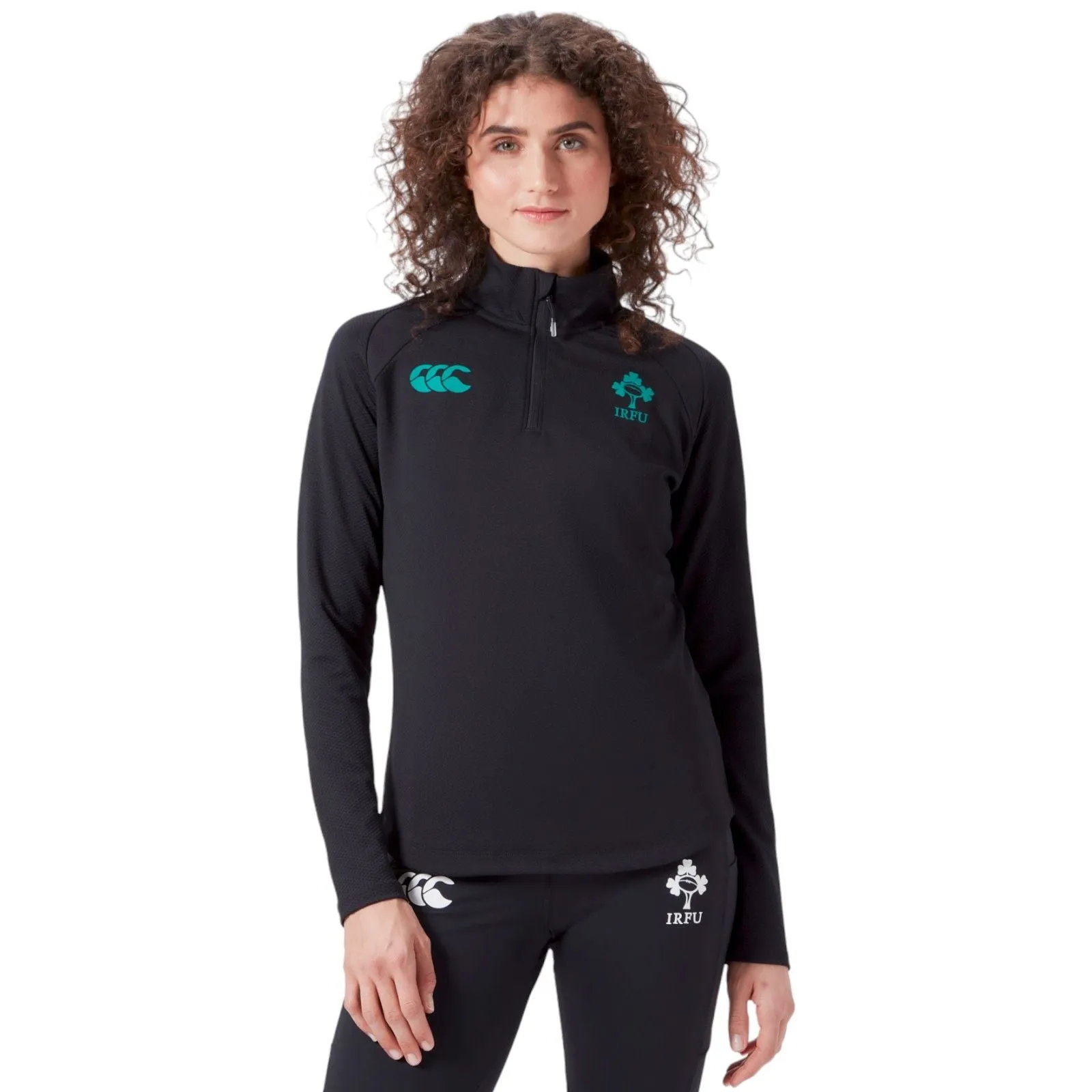 Canterbury IRFU Rugby Ireland 2024/25 Elite Long Sleeved Womens First Layer Top