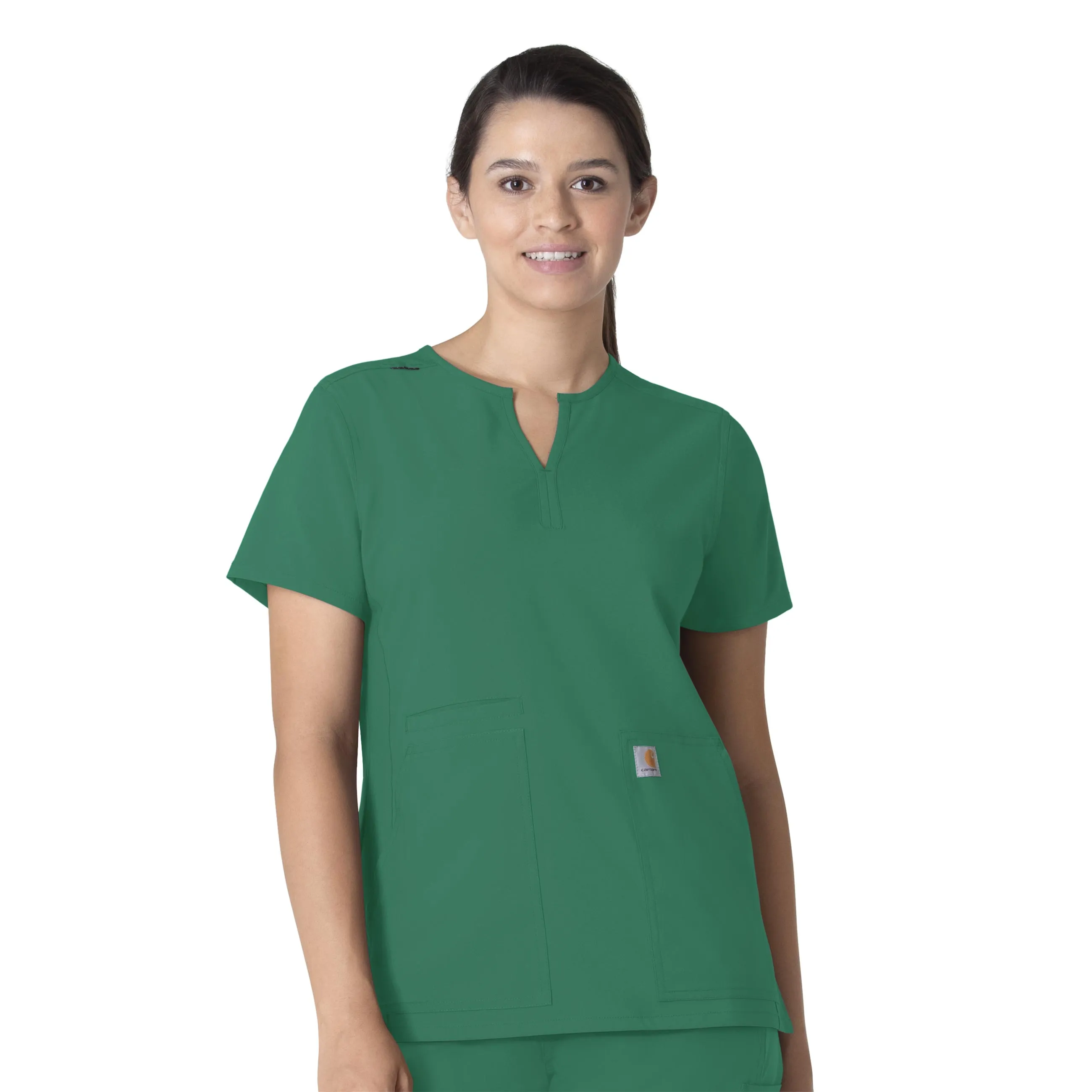 Carhartt Force Essentials Women's Notch Neck Tunic Scrub Top C12213