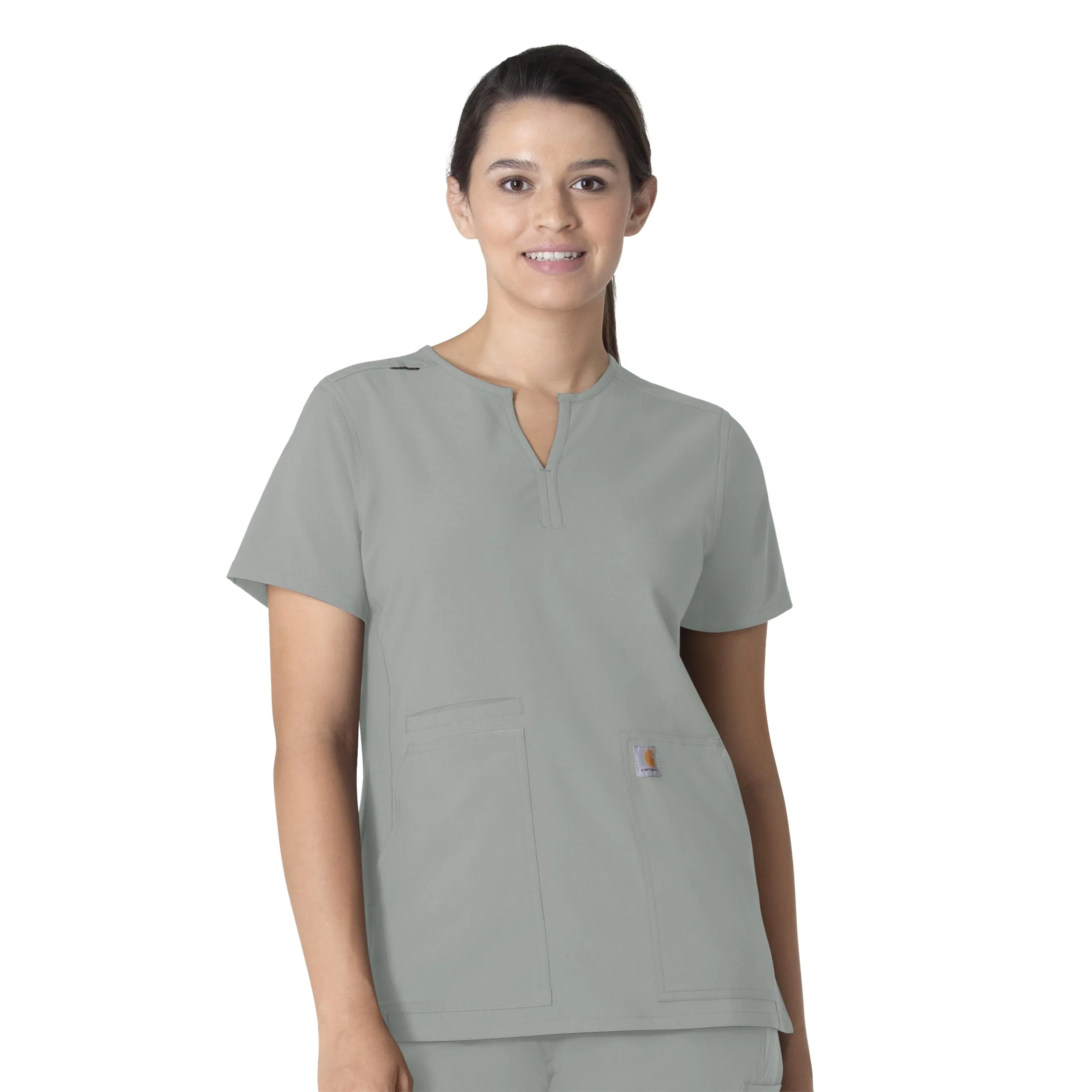 Carhartt Force Essentials Women's Notch Neck Tunic Scrub Top C12213