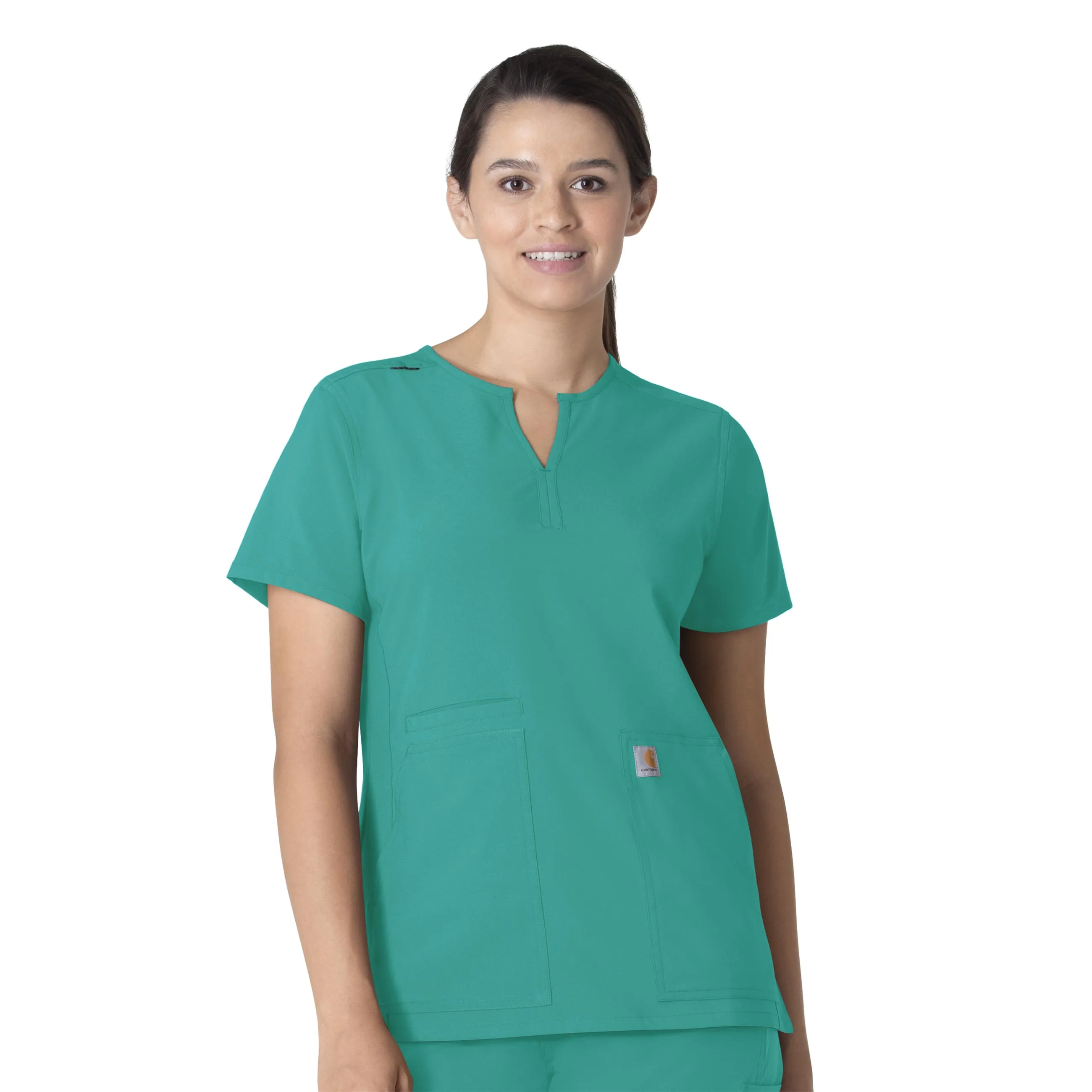 Carhartt Force Essentials Women's Notch Neck Tunic Scrub Top C12213