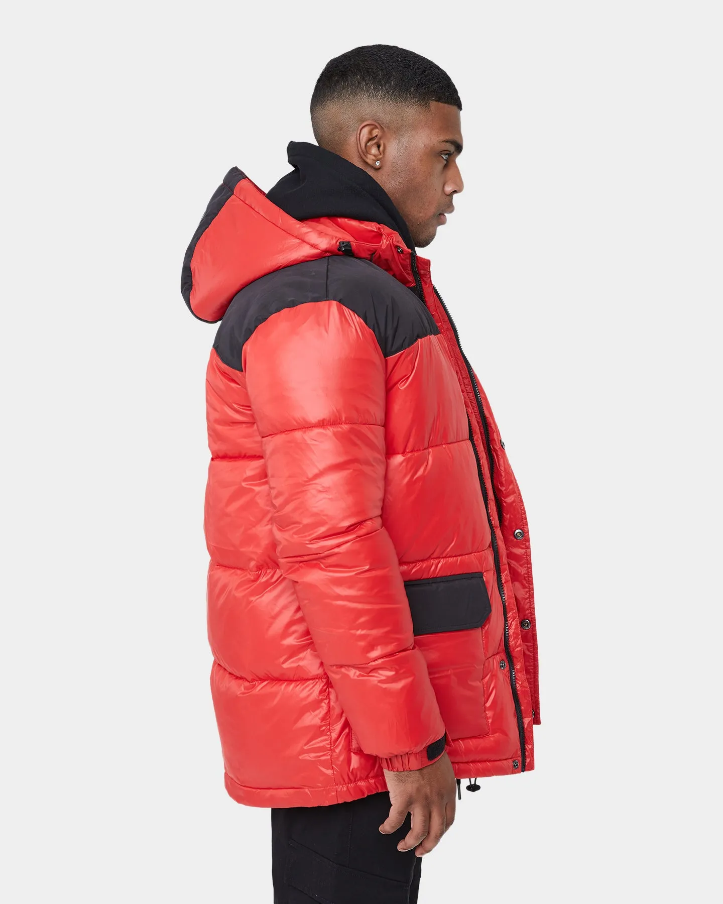 Carré Bossman Puffer Jacket Red/Black