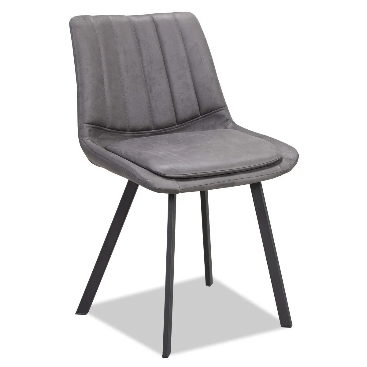 Charcoal Side Chairs - Set of 2 (Open Box)