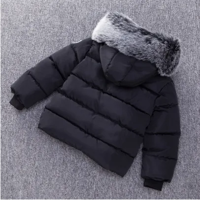 Children's thick cotton jacket