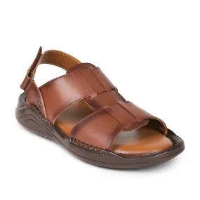 Coolers By Liberty LB133-01 Formal Tan Sandals For Men