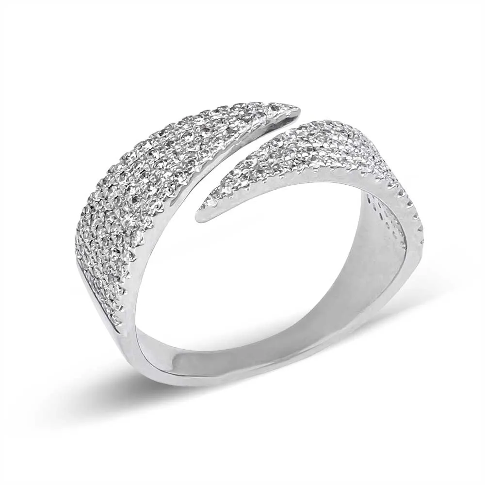 CORIE DIAMOND BOLD WRAP RING