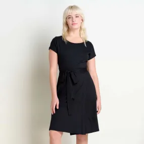 Cue Wrap Short Sleeve Dress