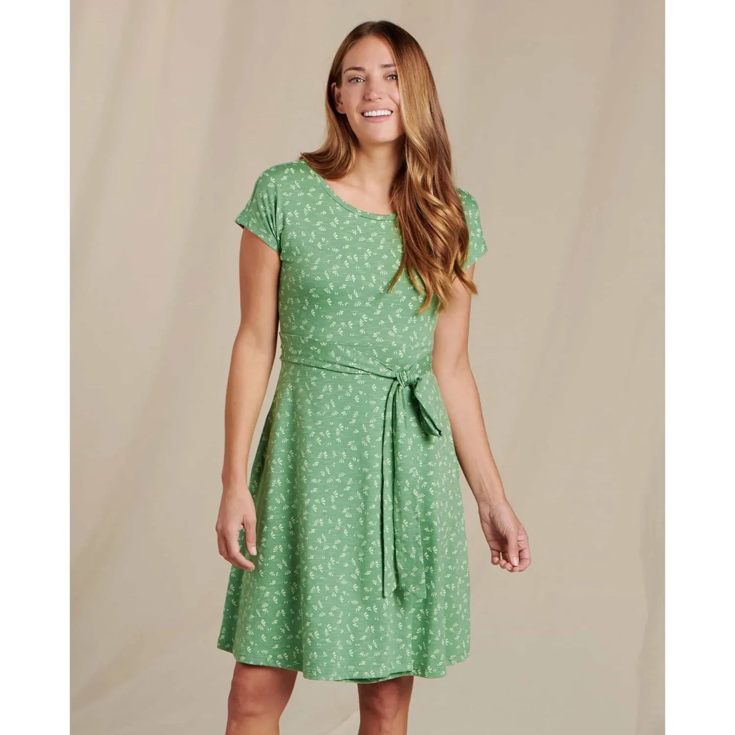 Cue Wrap Short Sleeve Dress