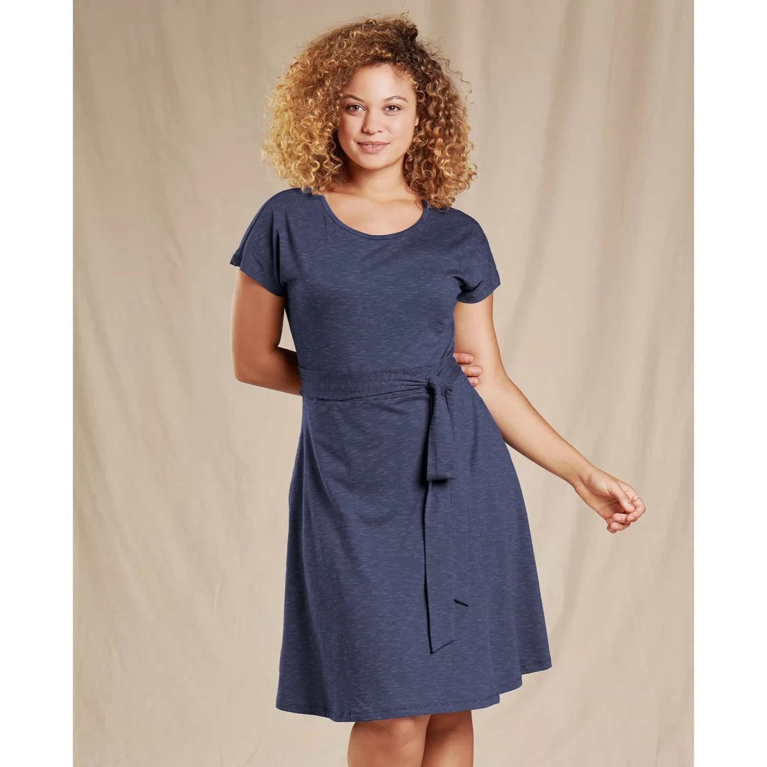 Cue Wrap Short Sleeve Dress