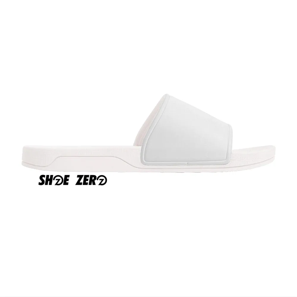 Customizable Slide Sandals (White)