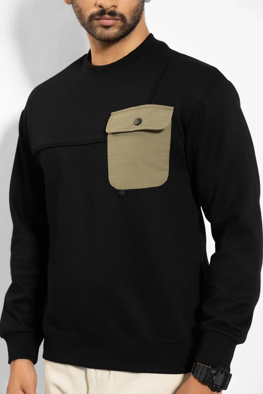 Cut & Sew Sweatshirt