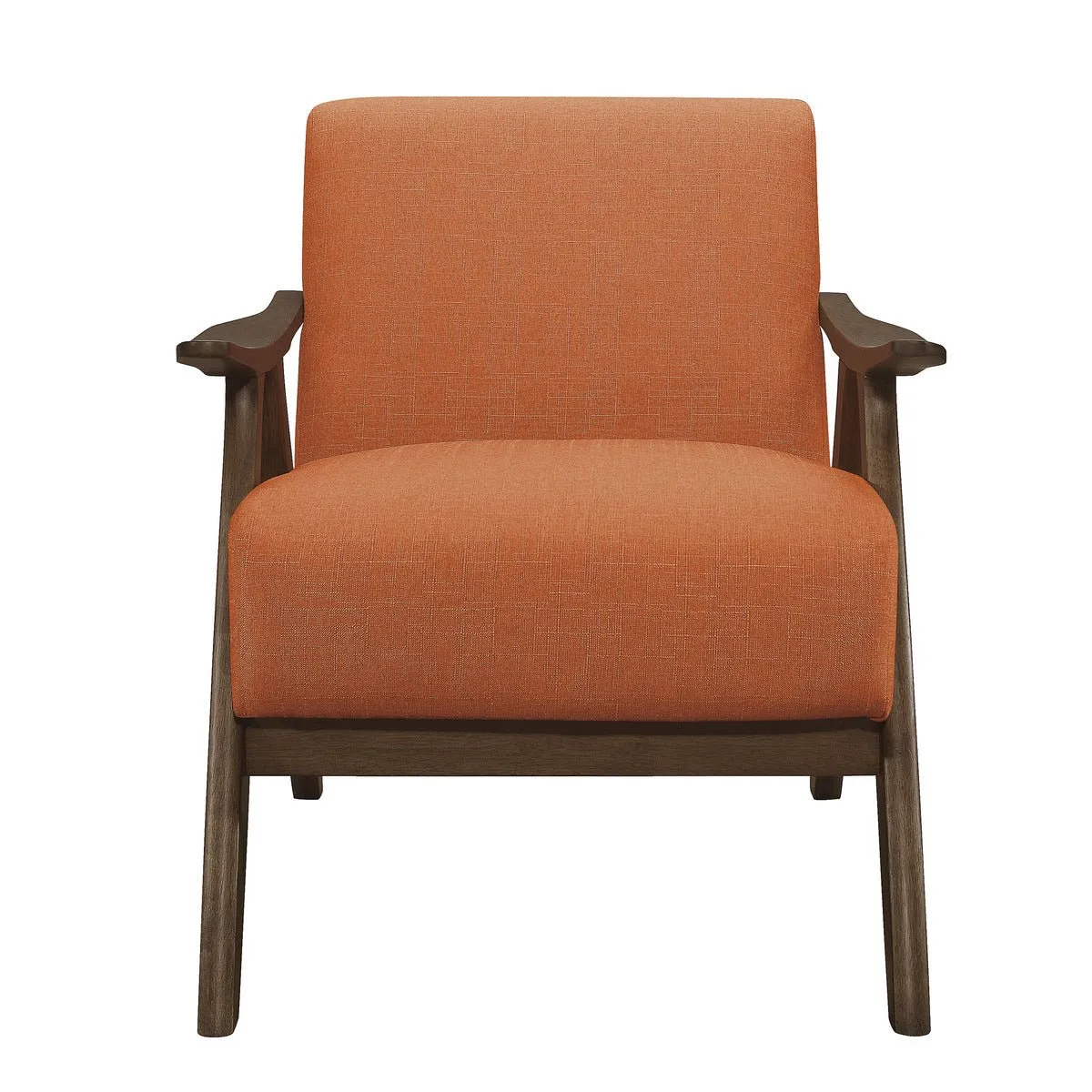 Damala Orange Accent Chair