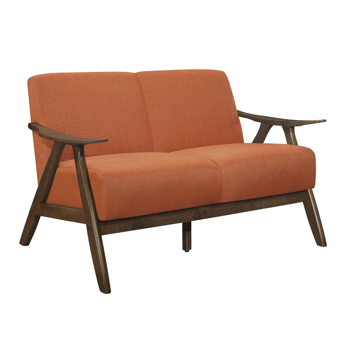 Damala Orange Love Seat