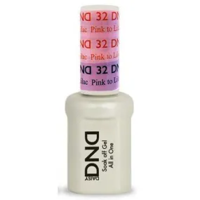 DND - Mood Change Gel - Pink to Lilac 0.5 oz - #D32