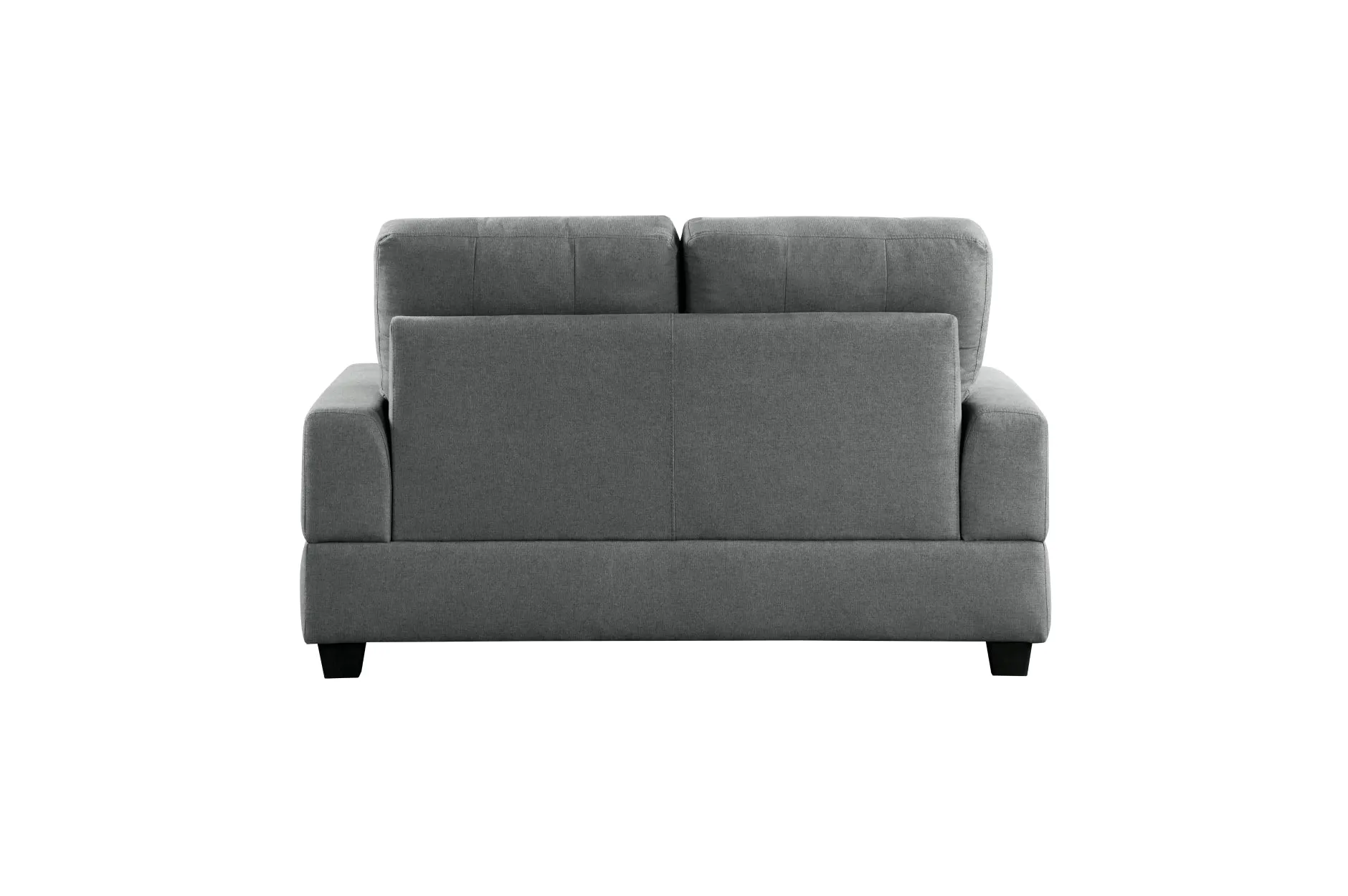 Dunstan Dark Grey Love seat