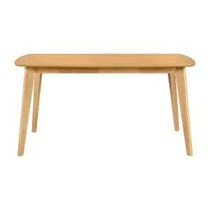 Elegant Malaysian Oak Dining Table - Modern Design