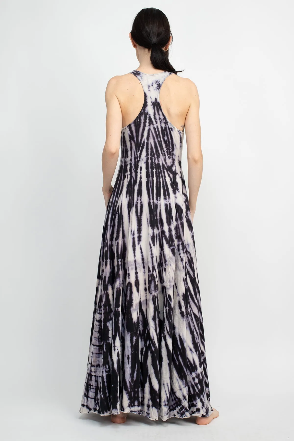 Flowy Tie-dye Maxi Dress