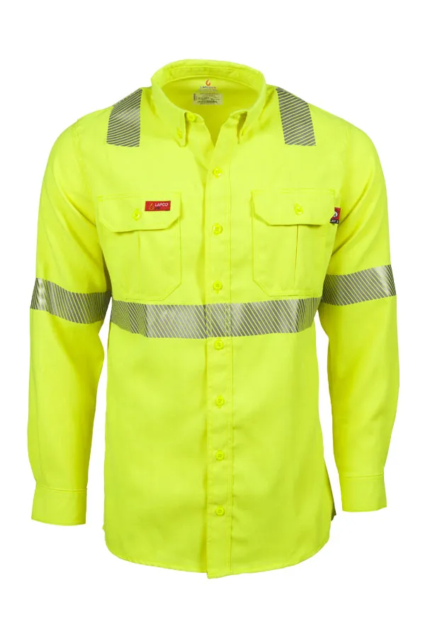 FR Modern Hi-Viz Uniform Shirt | Class 2 | 5oz. Tecasafe® One Inherent