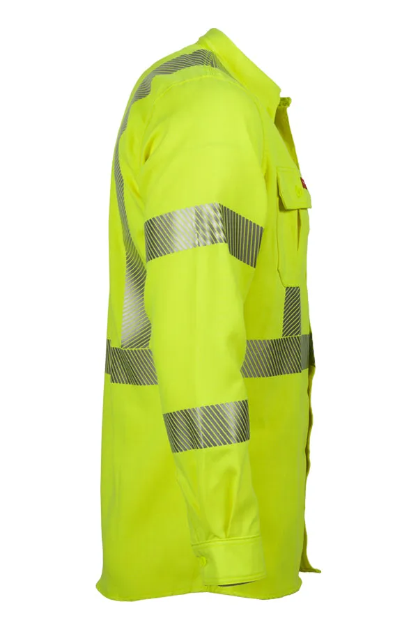 FR Modern Hi-Viz Uniform Shirt | Class 3 | 5oz. Tecasafe® One Inherent