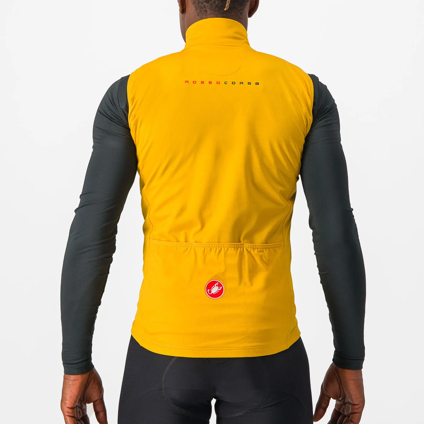 Gilet Castelli Pro Thermal Mid - Giallo