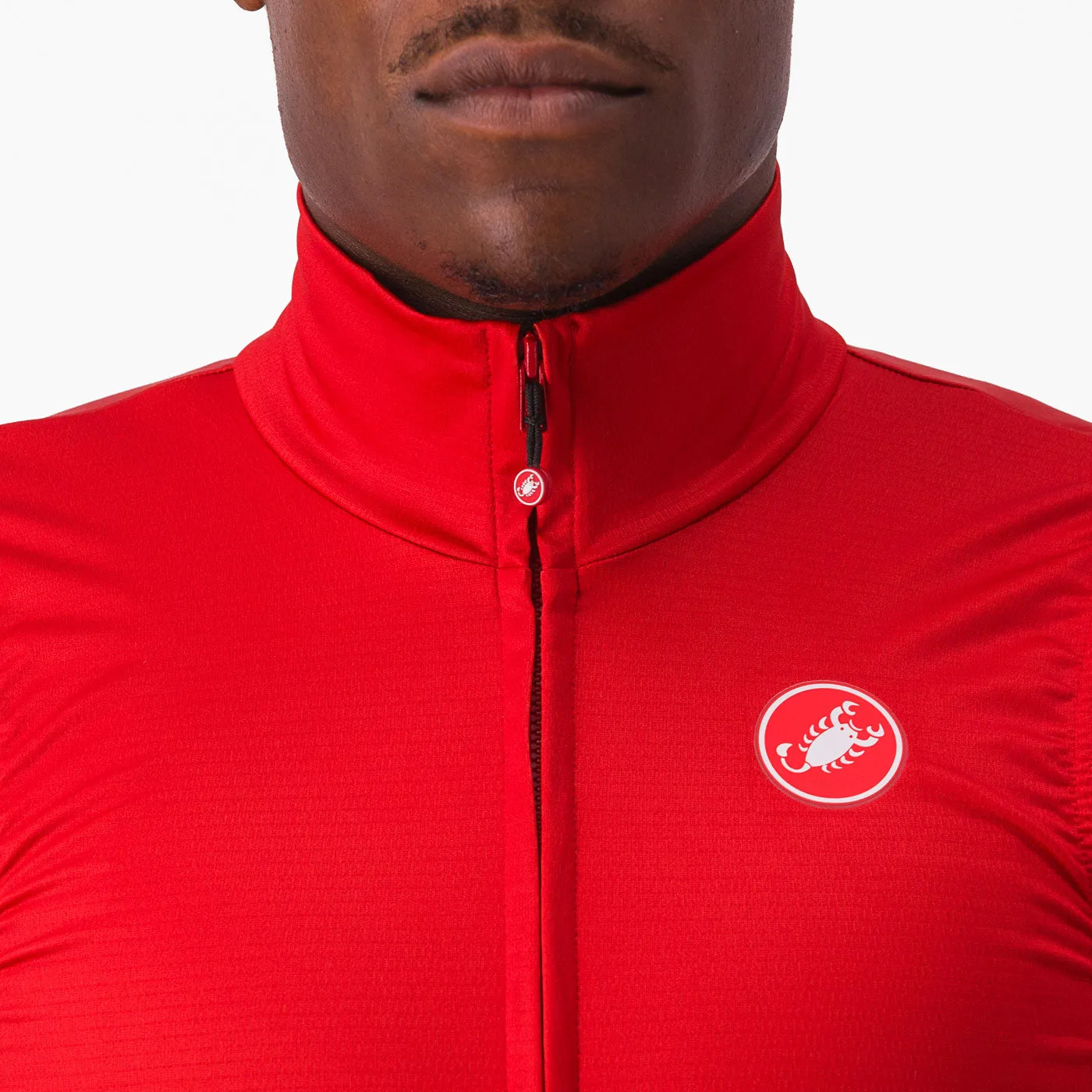 Gilet Castelli Pro Thermal Mid - Rosso chiaro