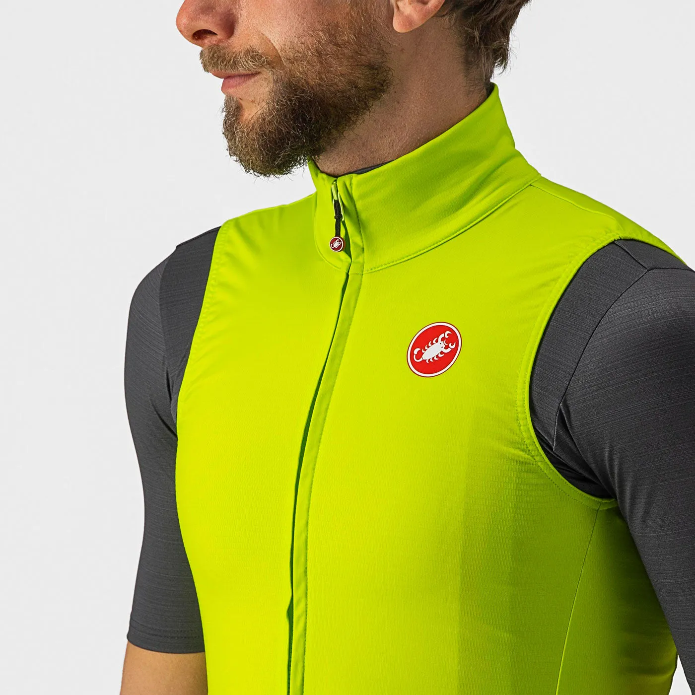 Gilet Castelli Pro Thermal Mid - Verde