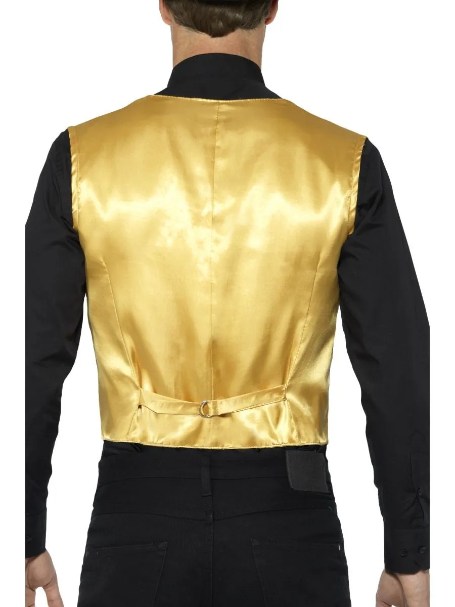 Gold Sequin Waistcoat