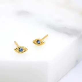 Grace Stud Earring - Saphire