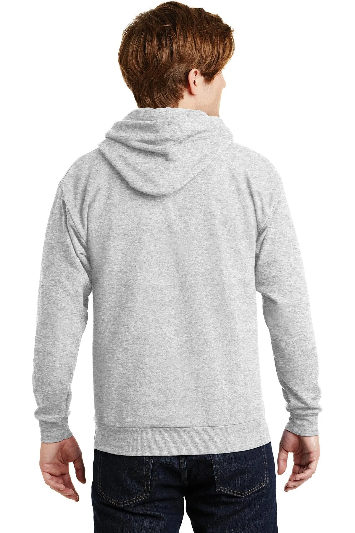 Hanes Ecosmart Pullover Hooded Sweatshirt P170 Ash