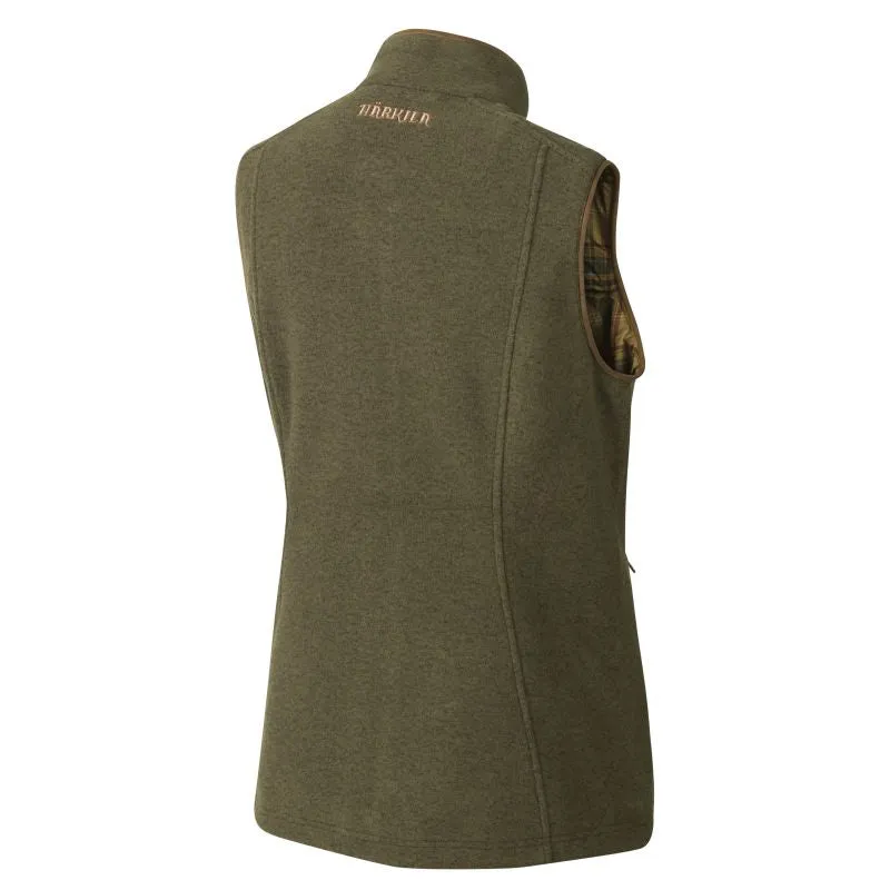 Harkila Sandhem Lady Polartec Fleece Waistcoat - Dusty Lake Green