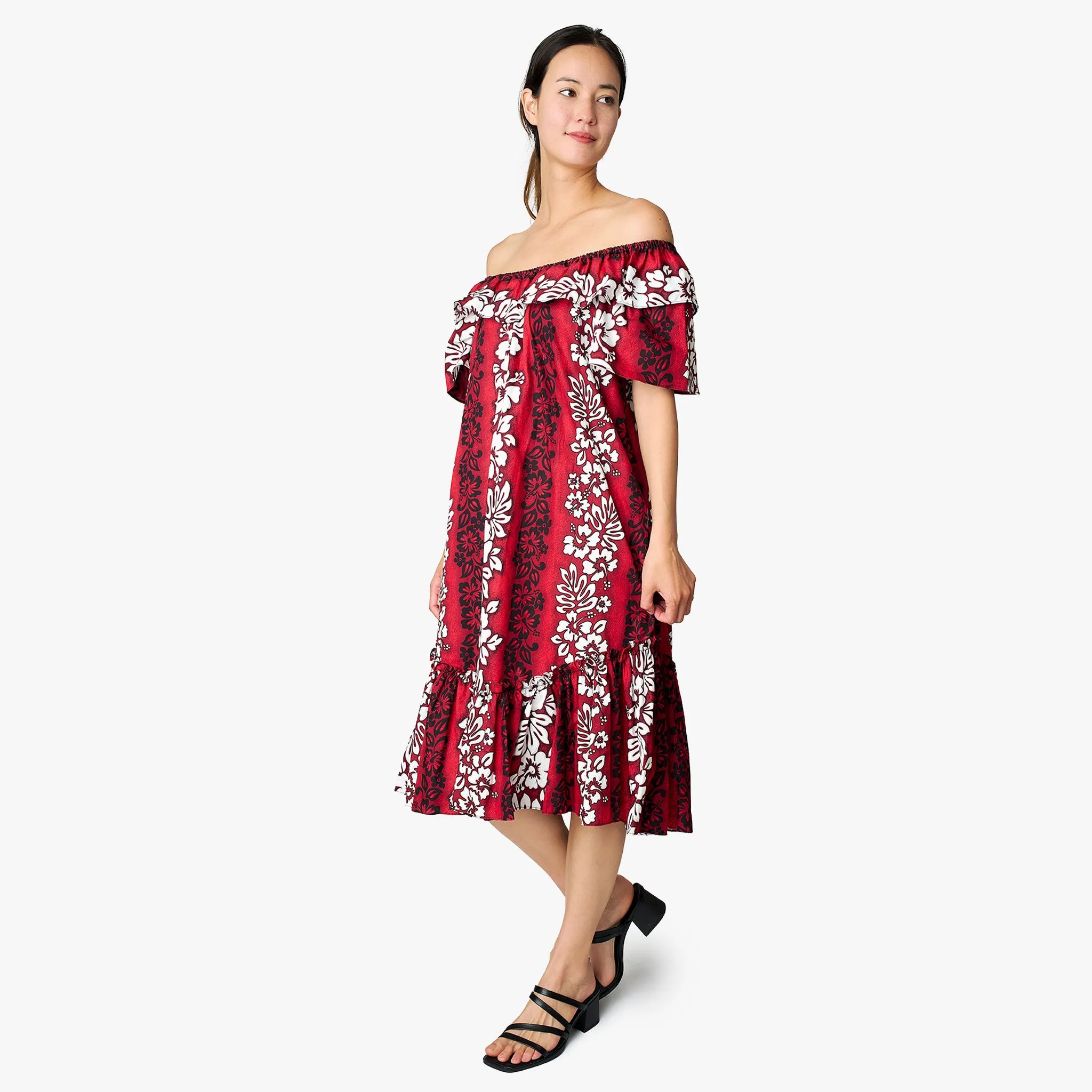 Hibiscus Panel Short Muu Muu