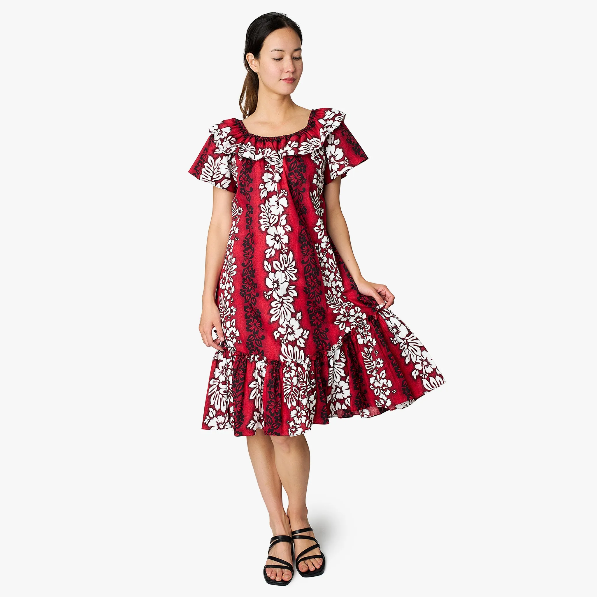 Hibiscus Panel Short Muu Muu