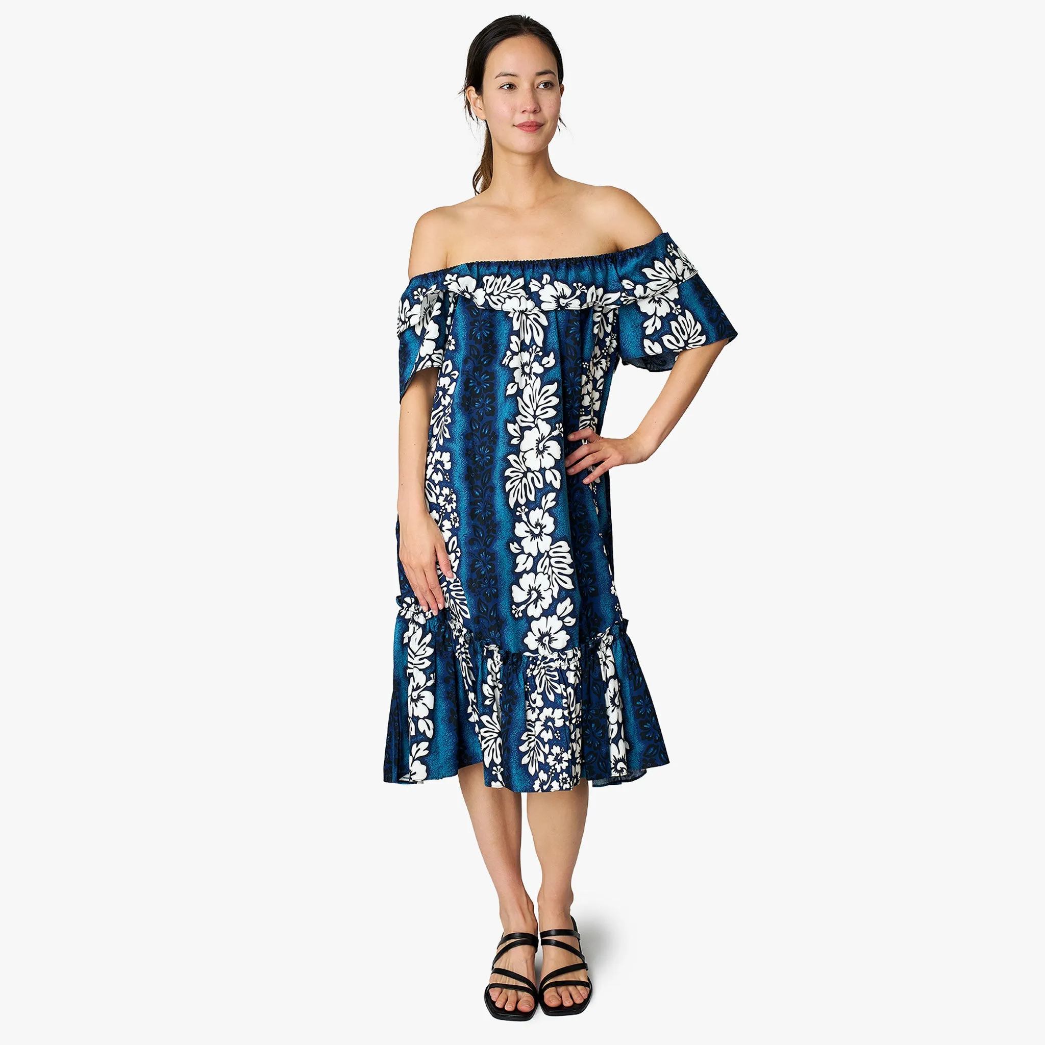 Hibiscus Panel Short Muu Muu