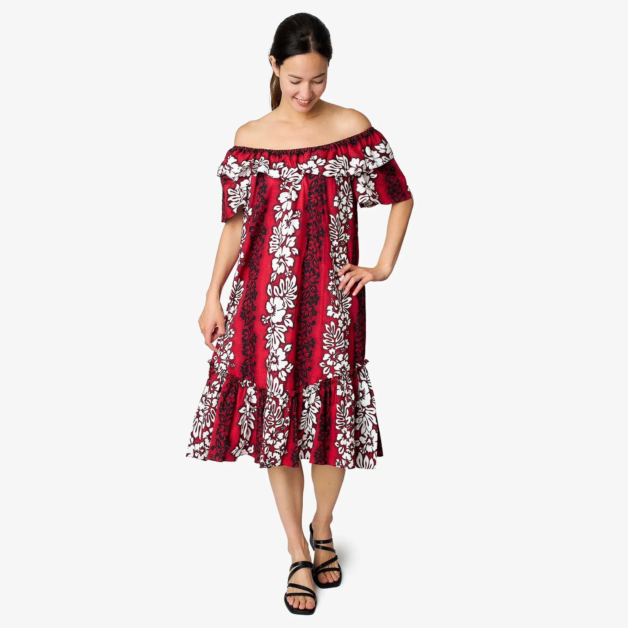 Hibiscus Panel Short Muu Muu